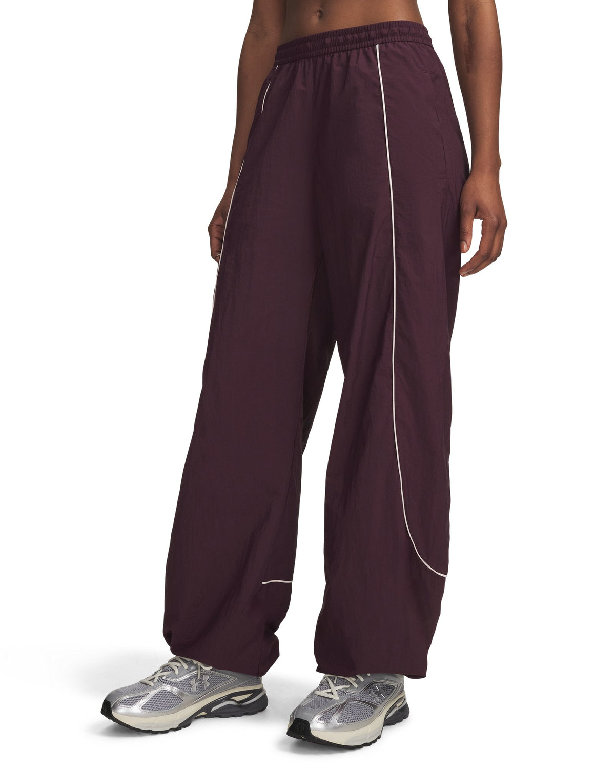 UA Unstoppable Woven Wind Women's Pants - Red