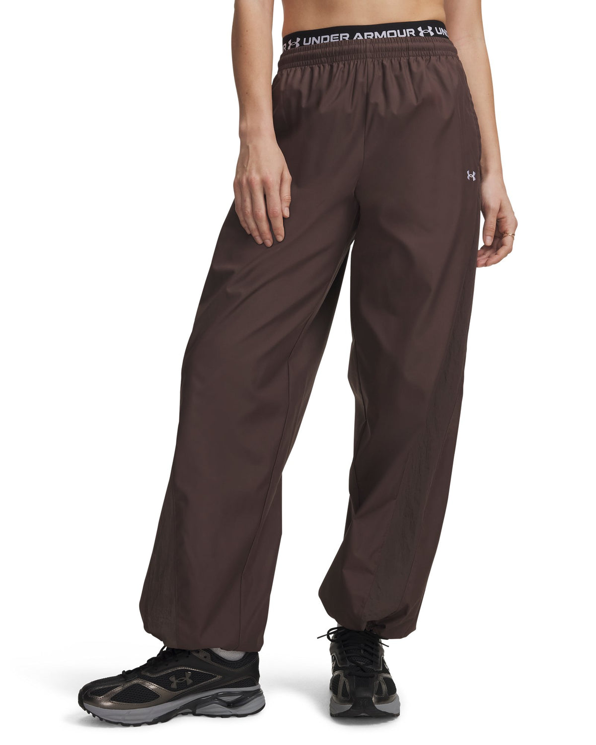 UA Icon Woven Women's Pants - Brown