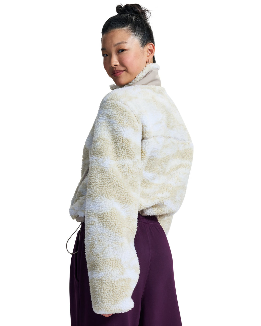 UA Icon High Pile Women's Jacket - White