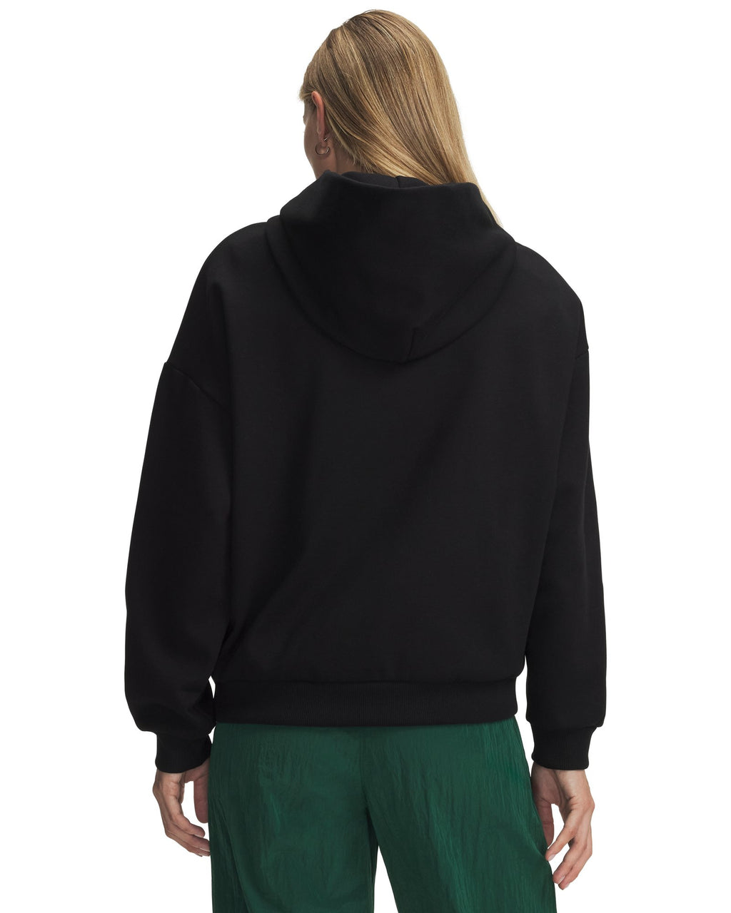 UA Icon Fleece: Reinvented Women's Hoodie - Black