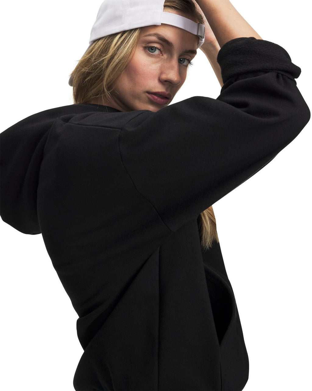 UA Icon Fleece: Reinvented Women's Hoodie - Black