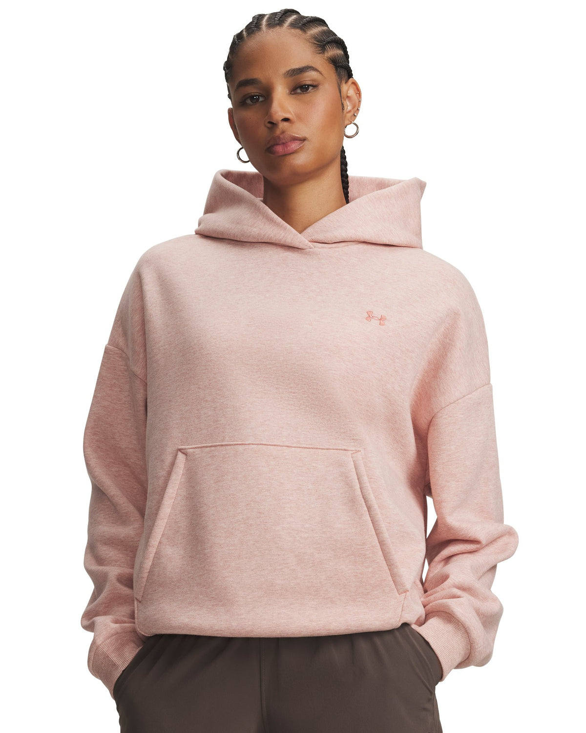 UA Icon Fleece: Reinvented Women's Hoodie - Pink