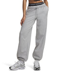 UA Icon Fleece: Reinvented Women's Gym Pants - Gray