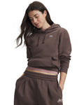 UA Rival Fleece Women's Hoodie - Brown