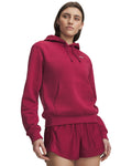UA Rival Fleece Women's Hoodie - Red