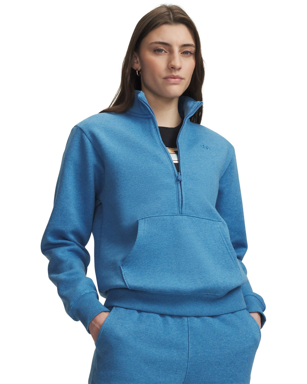 UA Rival Fleece Women's ½ Zip - Blue
