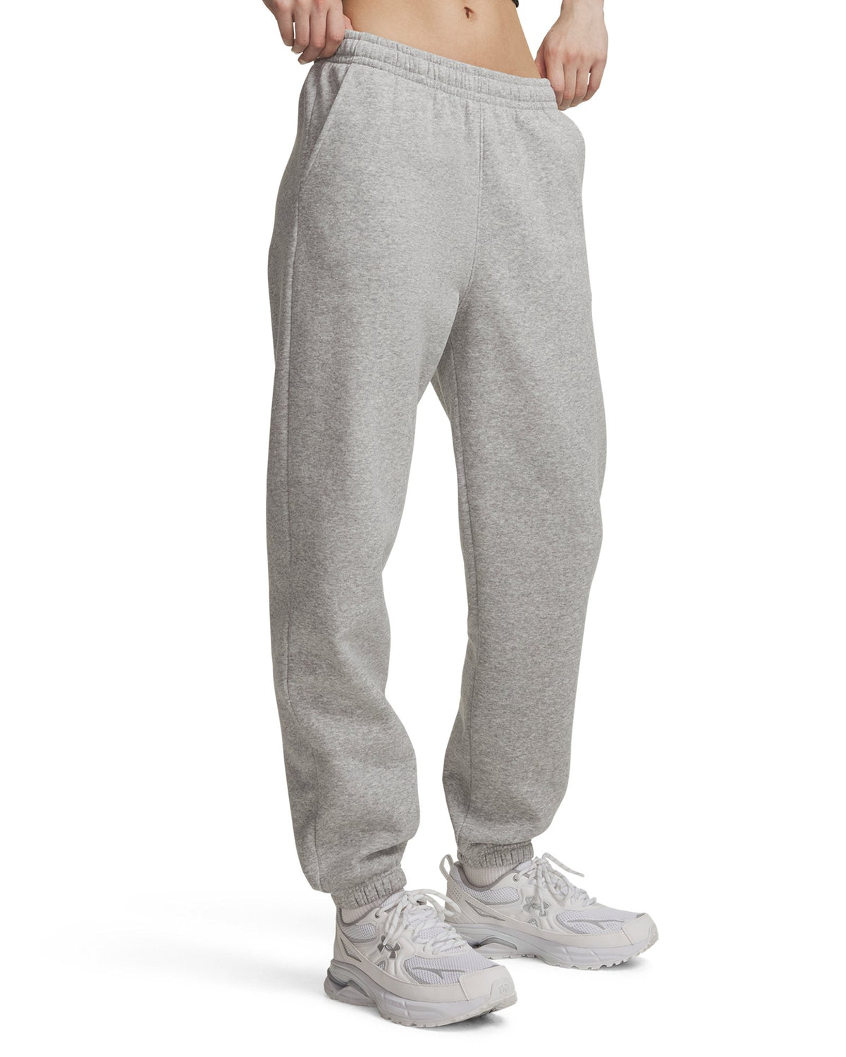 UA Rival Fleece Gym Women's Pants - Gray