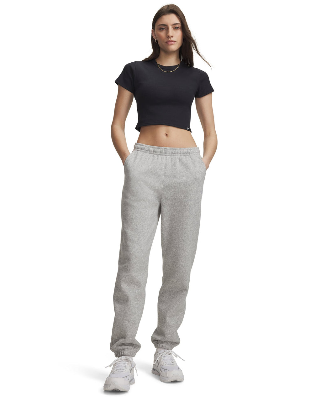 UA Rival Fleece Gym Women's Pants - Black