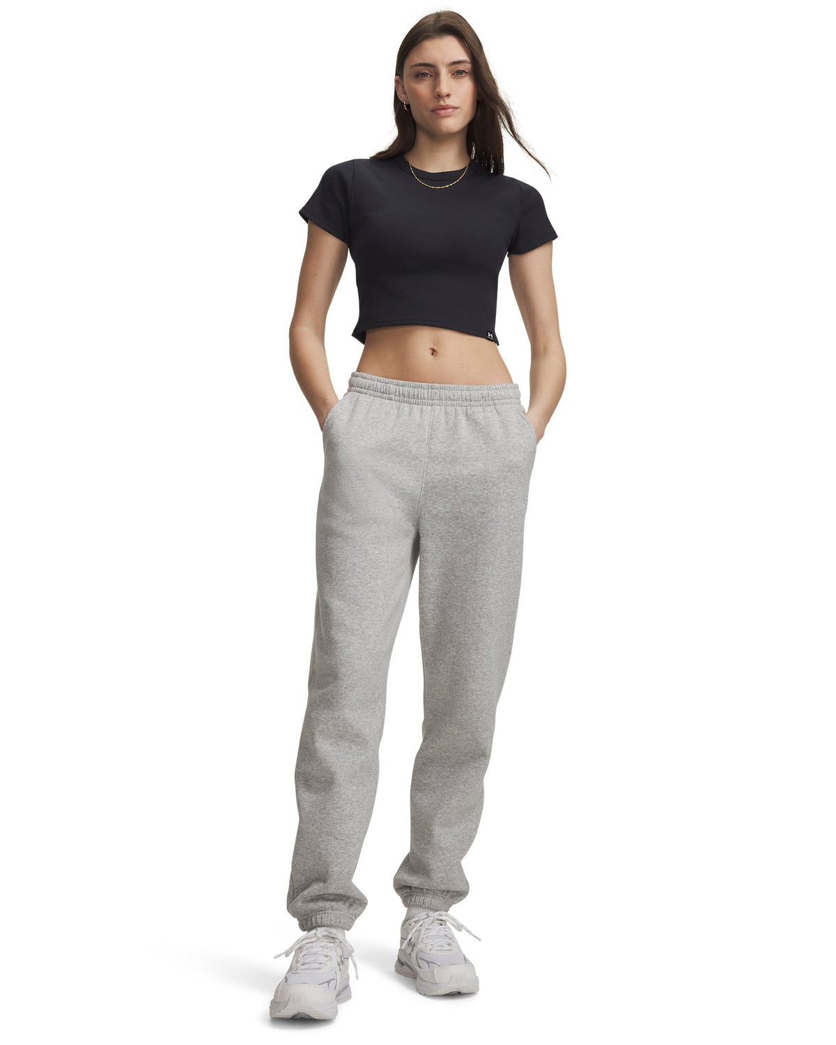 UA Rival Fleece Gym Women's Pants - Black