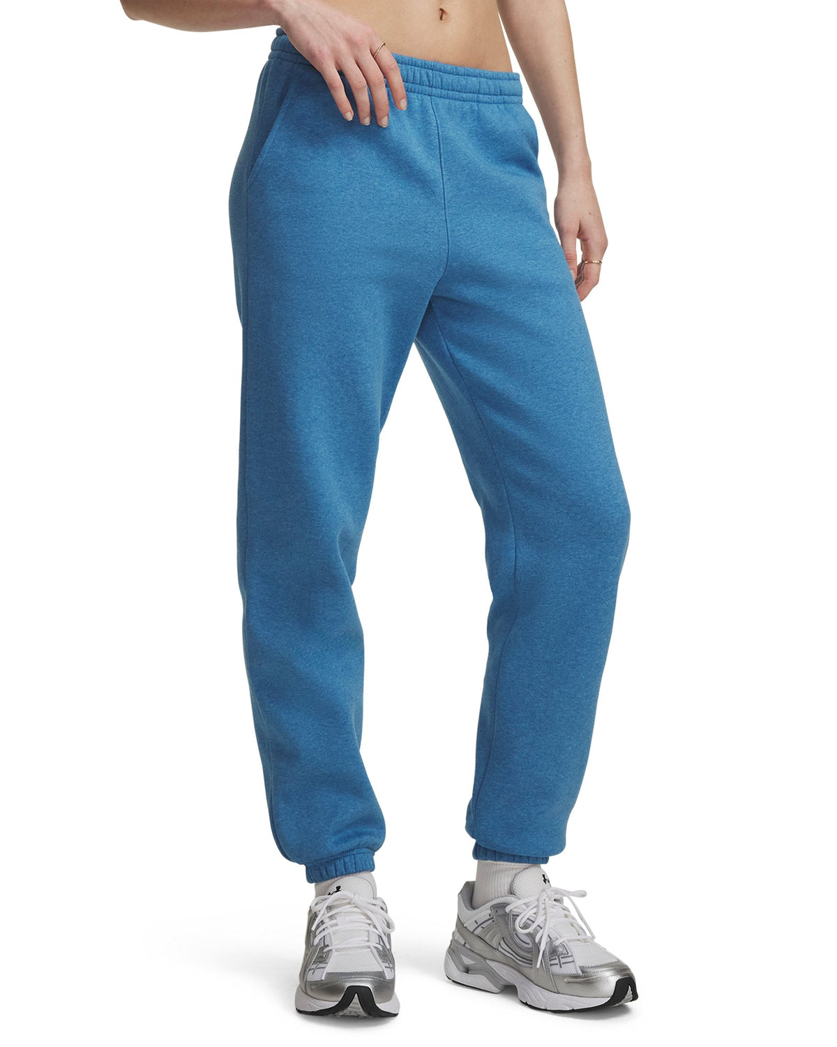 UA Rival Fleece Gym Women's Pants - Blue