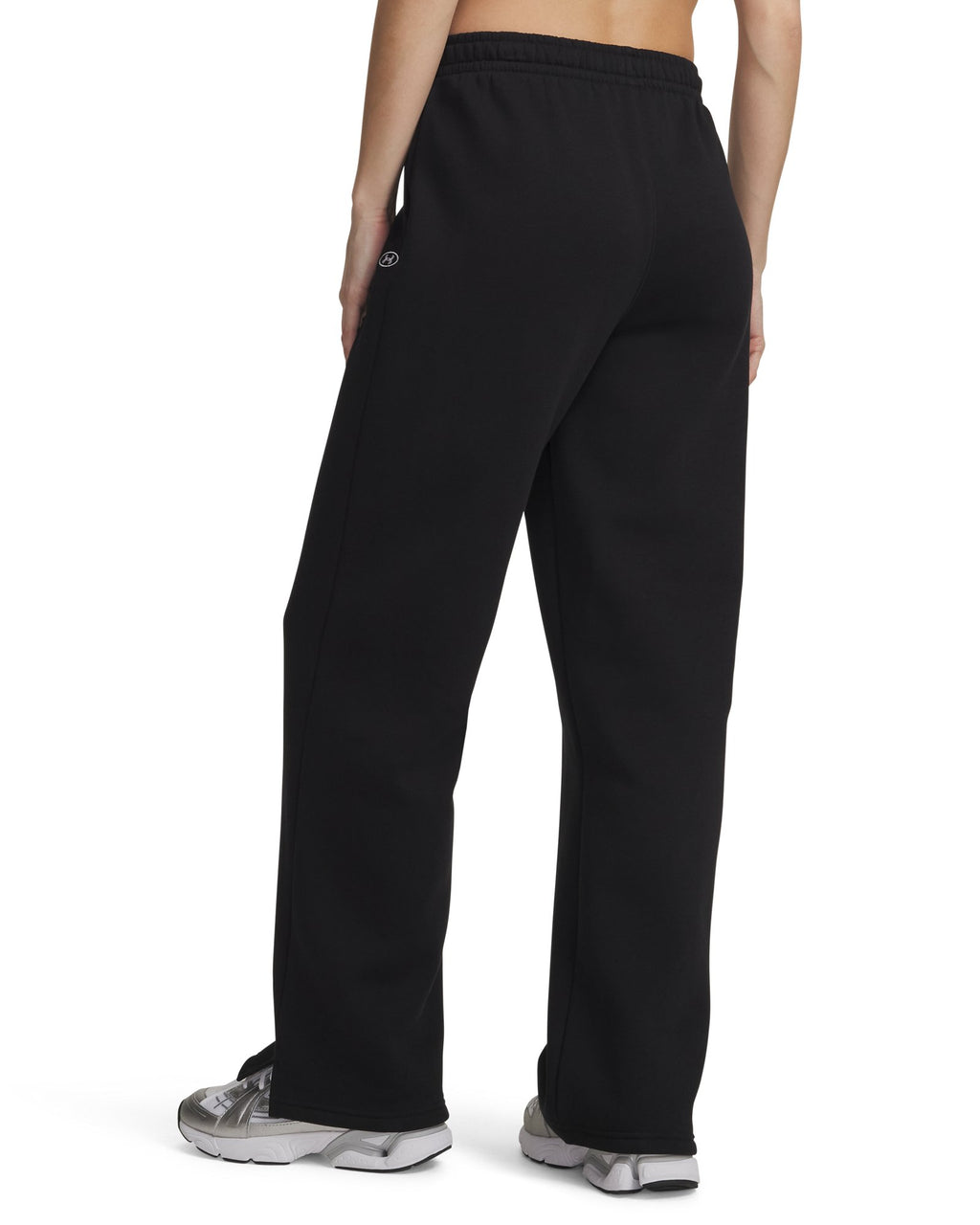 UA Rival Fleece Women's Straight Leg Pants - Black