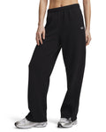 UA Rival Fleece Women's Straight Leg Pants - Black