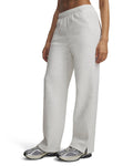 UA Rival Fleece Women's Straight Leg Pants - Gray