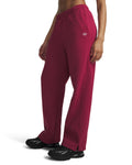 UA Rival Fleece Women's Straight Leg Pants - Red