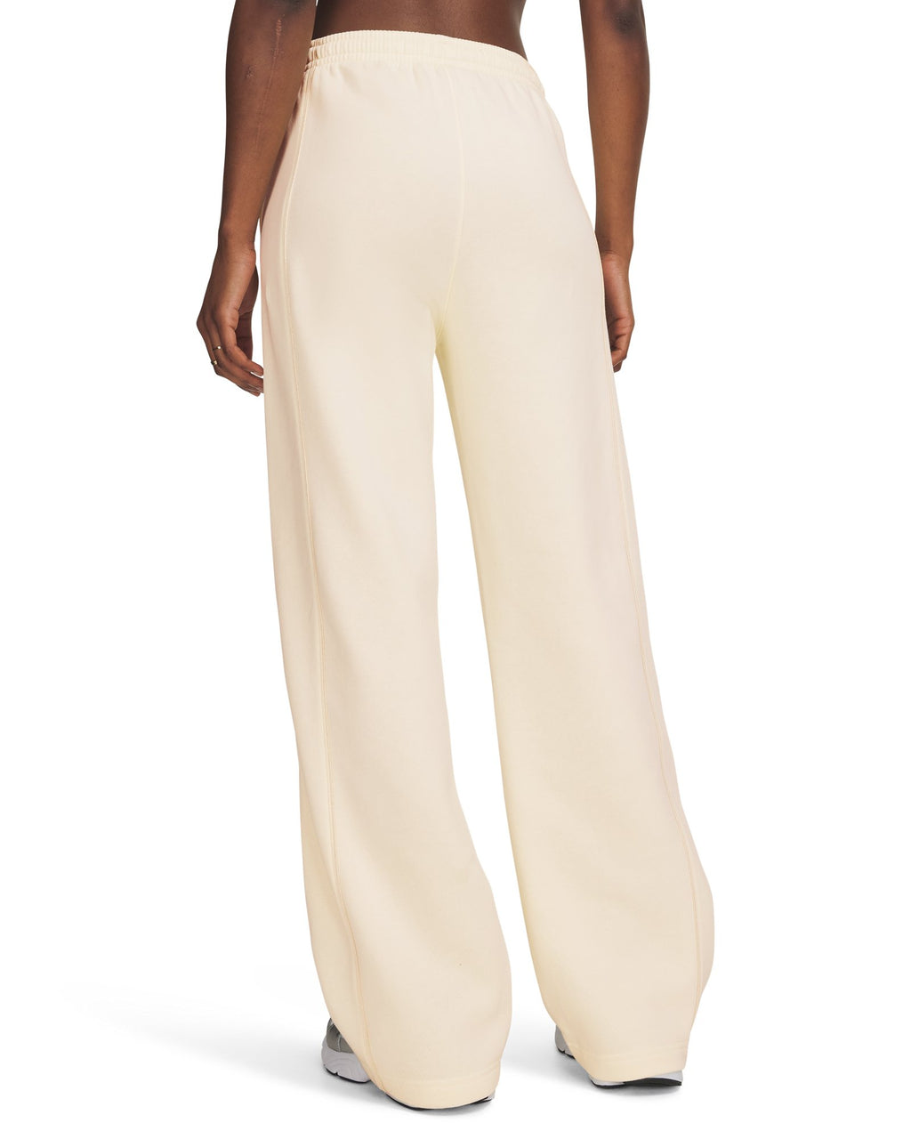 UA Rival Fleece Shimmer Women's Pants - White