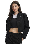 UA Rival Woven Women's Full Zip - Black