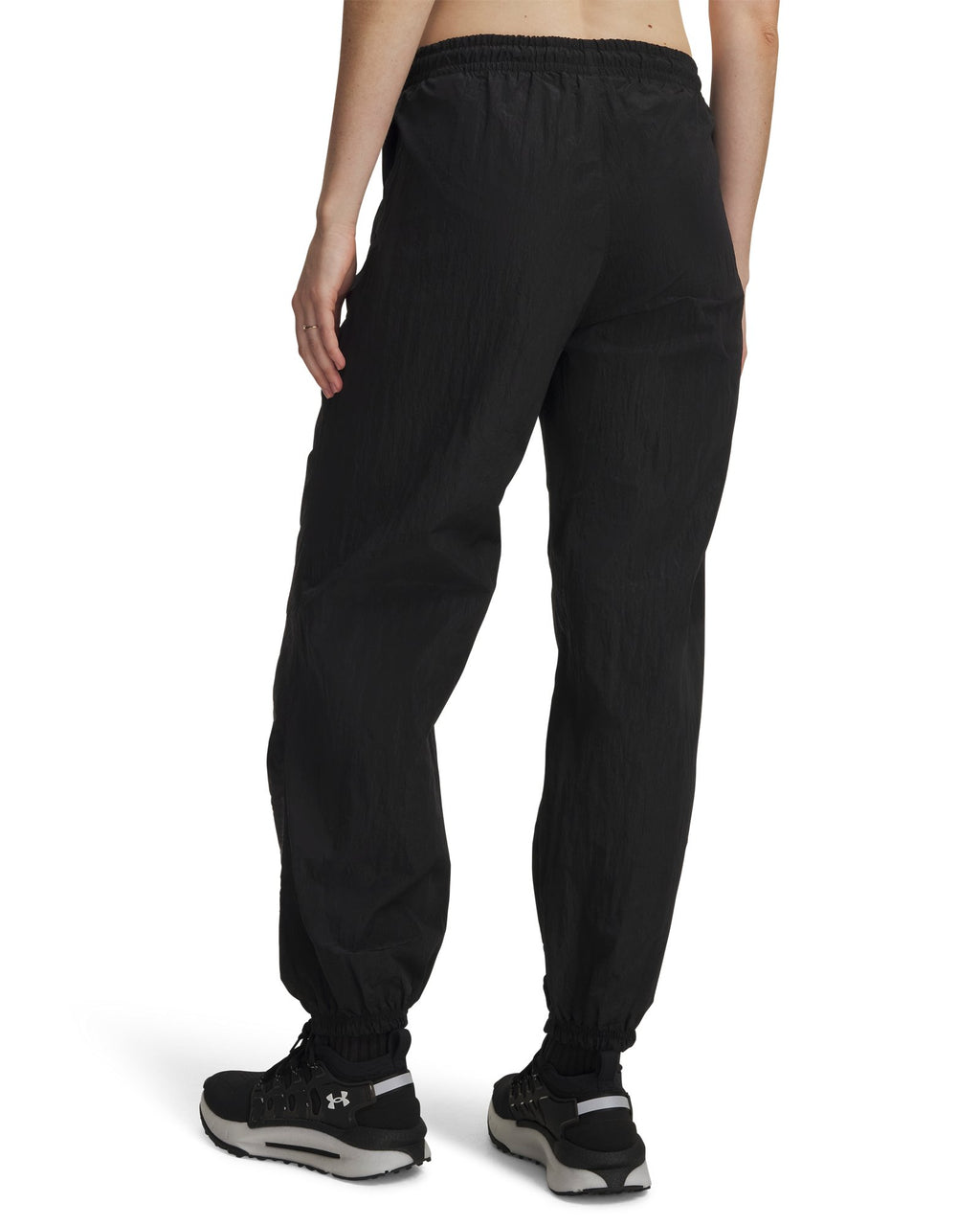 UA Rival Woven Shirred Women's Pants - Black