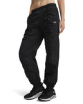 UA Rival Woven Shirred Women's Pants - Black