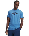 UA Lockertag Men's Short Sleeve - Blue