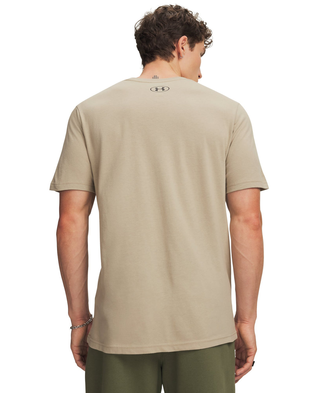UA Lockertag Wordmark Men's Short Sleeve - Brown