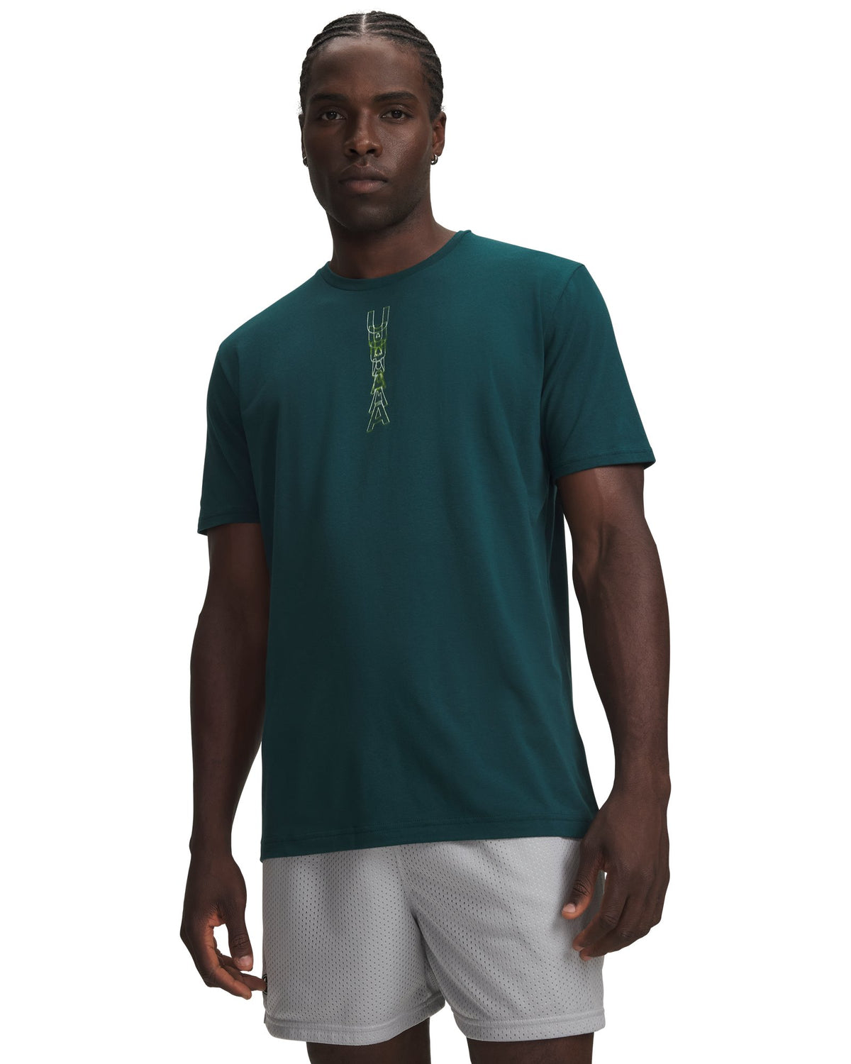 UA Blur Men's Short Sleeve - Green