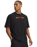 UA Heavyweight Echo Car Men's Short Sleeve - Black