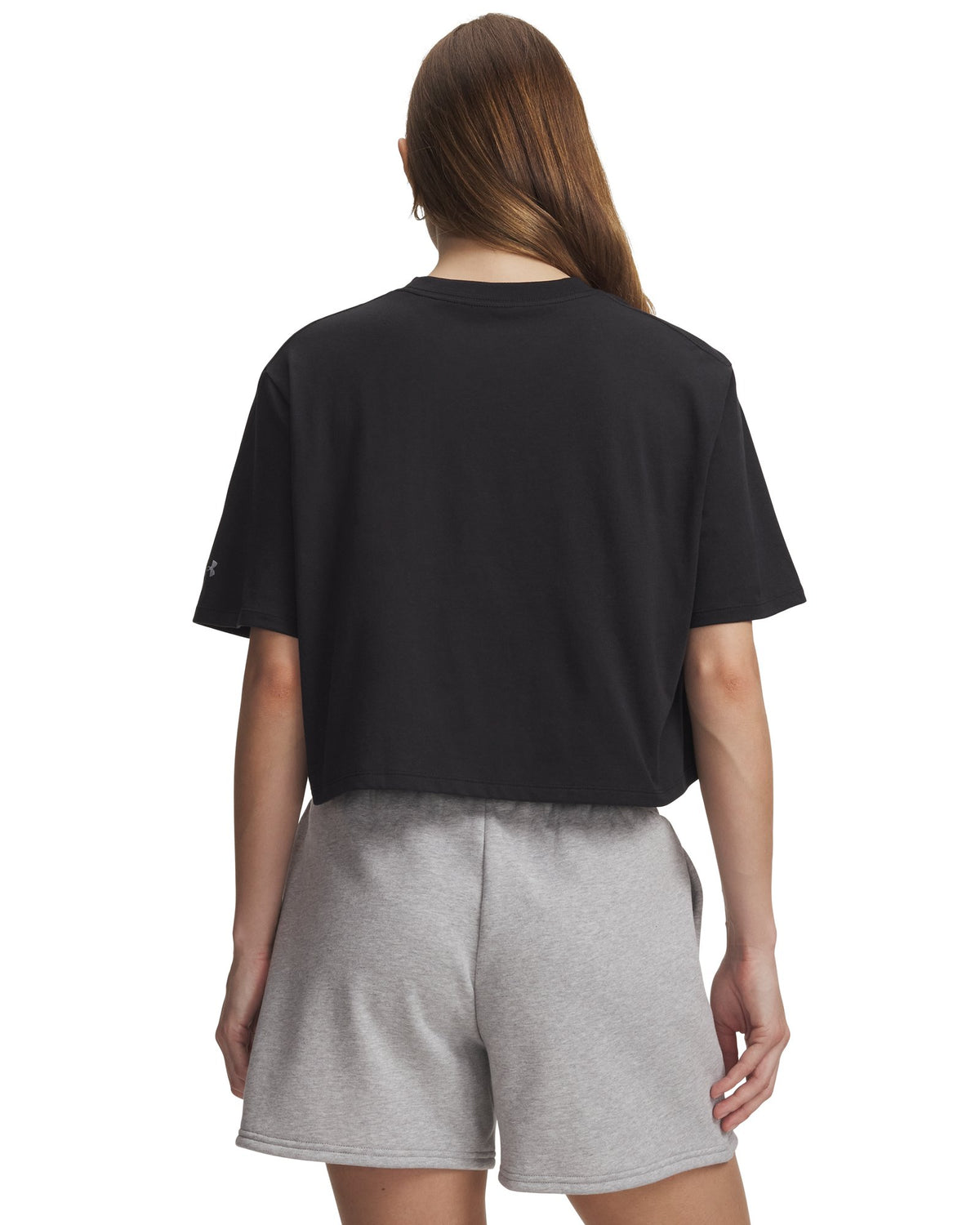 UA Tiger Crop Women's Short Sleeve - Black
