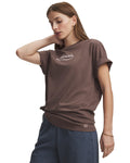 UA Rival Wordmark Graphic Women's Short Sleeve - Brown