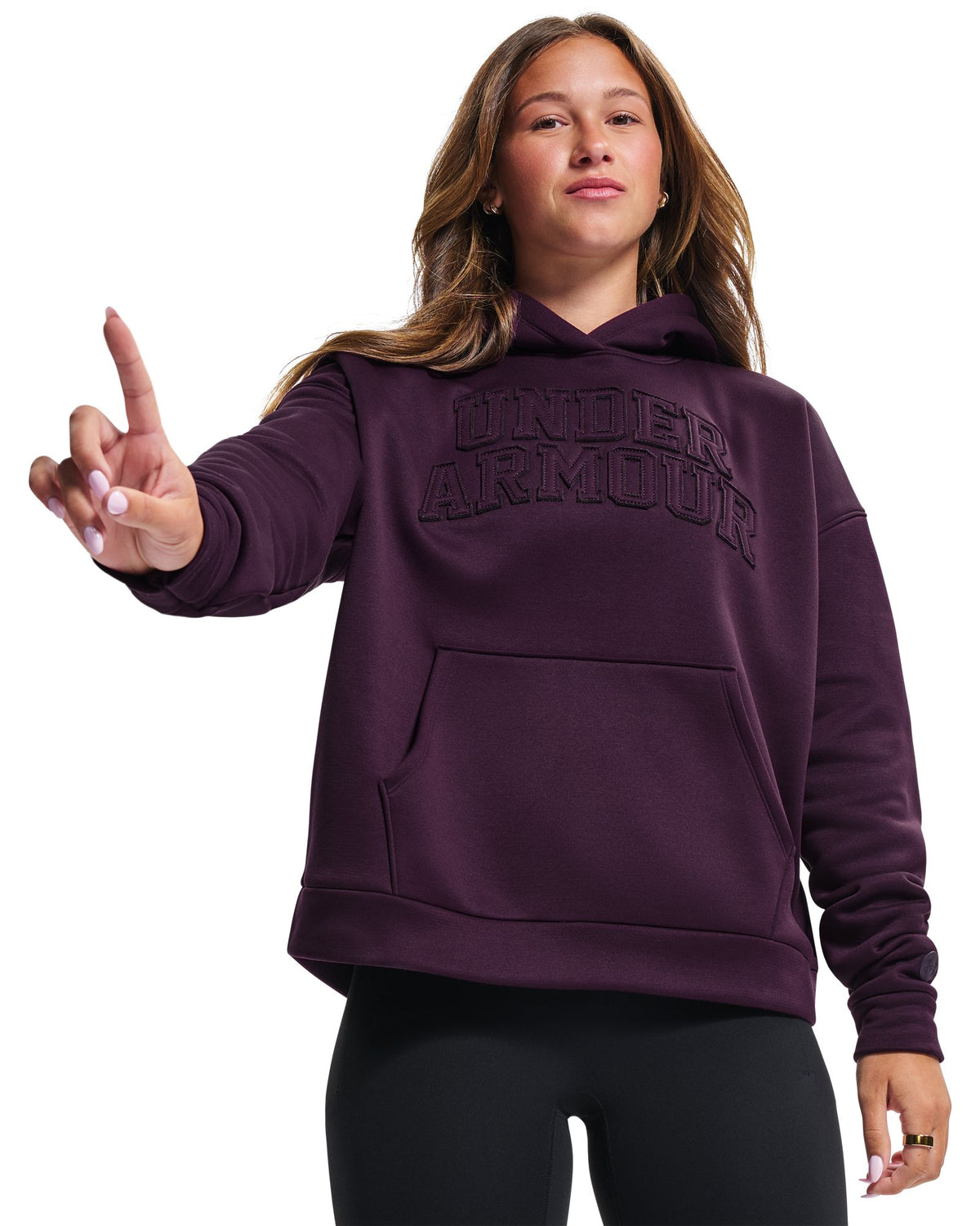 Armour Fleece® Women's Hoodie - Purple