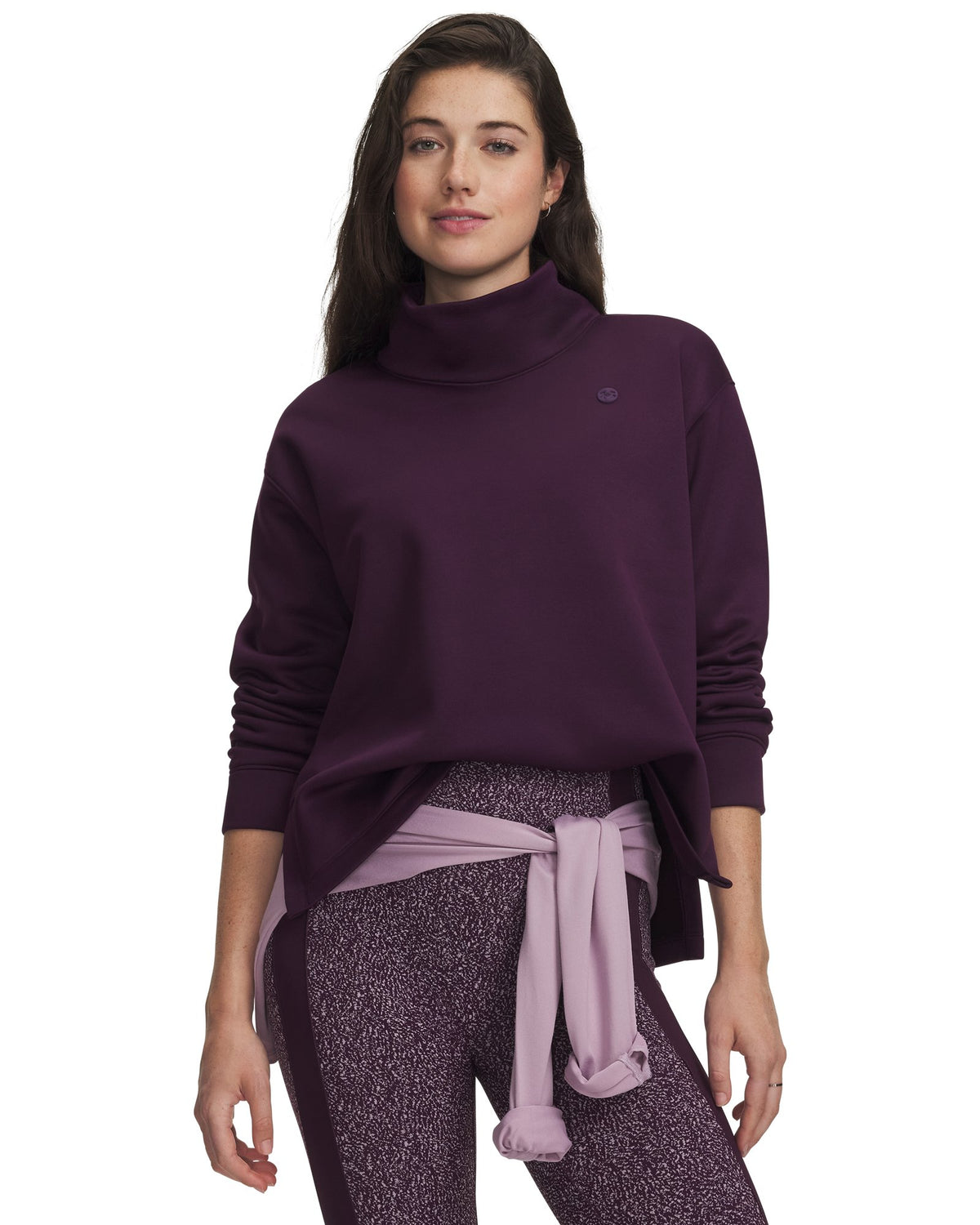 Armour Fleece® Women's Funnel Neck - Purple
