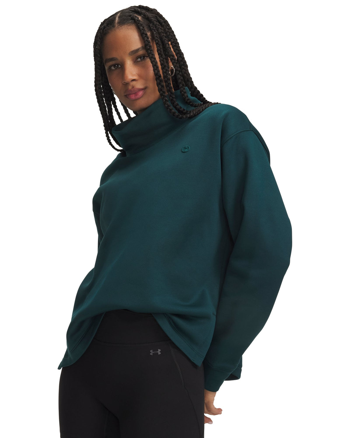 Armour Fleece® Women's Funnel Neck - Green