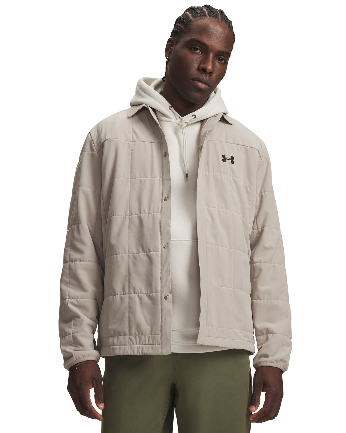 ColdGear® Infrared Expanse Men's Shacket - Brown