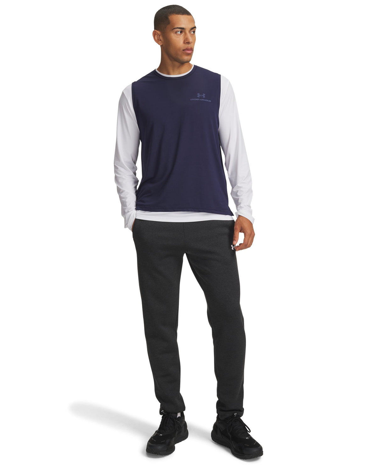 Armour Fleece® Twist Men's Pants - Black