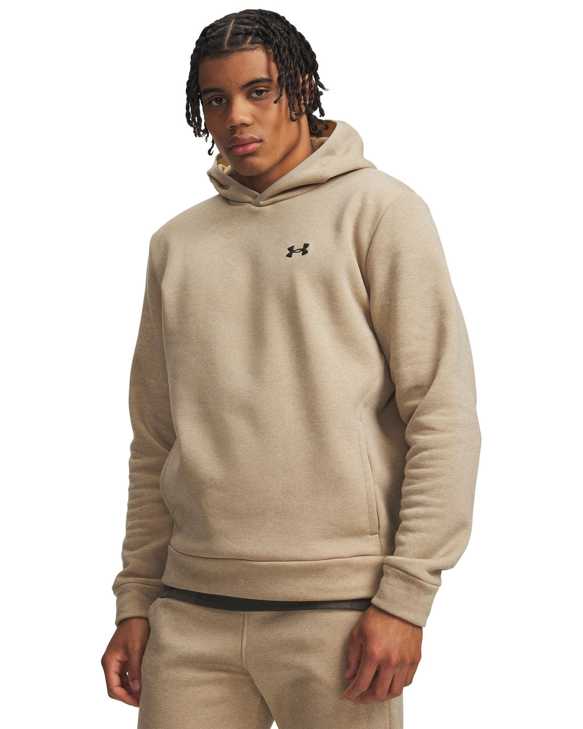 Armour Fleece® Twist Men's Hoodie - Brown