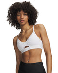 UA Meridian Strappy Bralette Women's Sports Bra - White