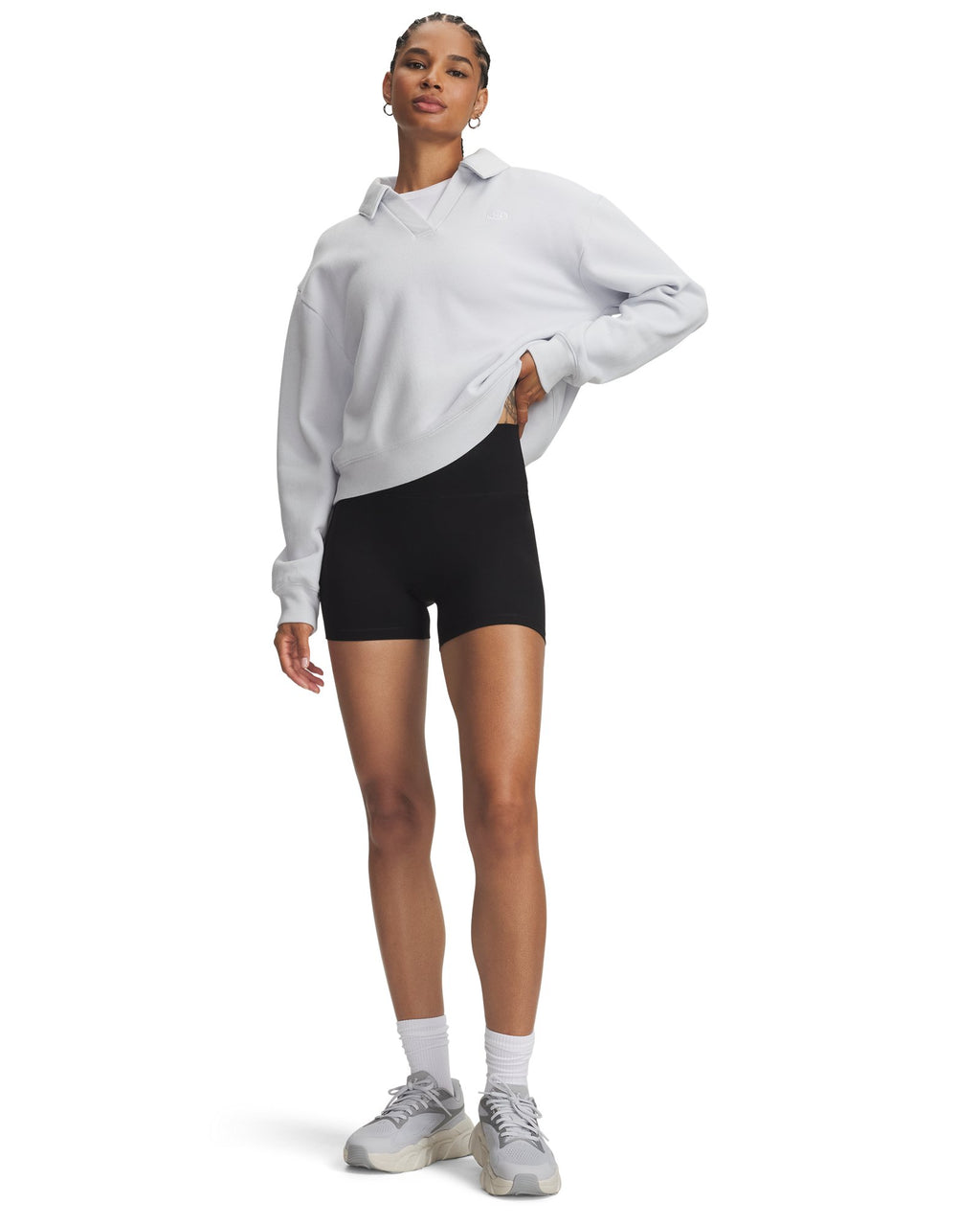 UA Meridian: Reinvented Women's Middy Shorts - Black