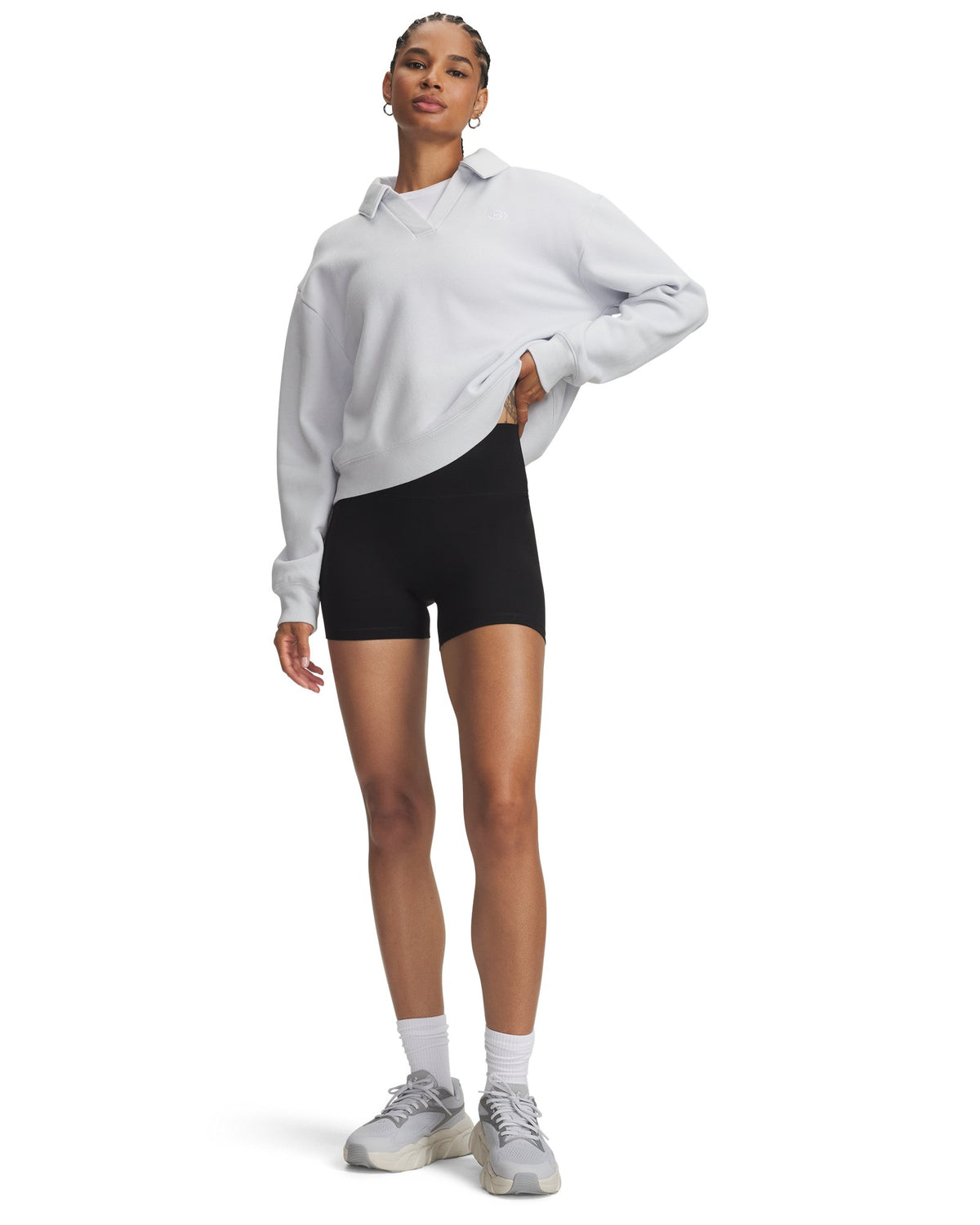 UA Meridian: Reinvented Women's Middy Shorts - Black