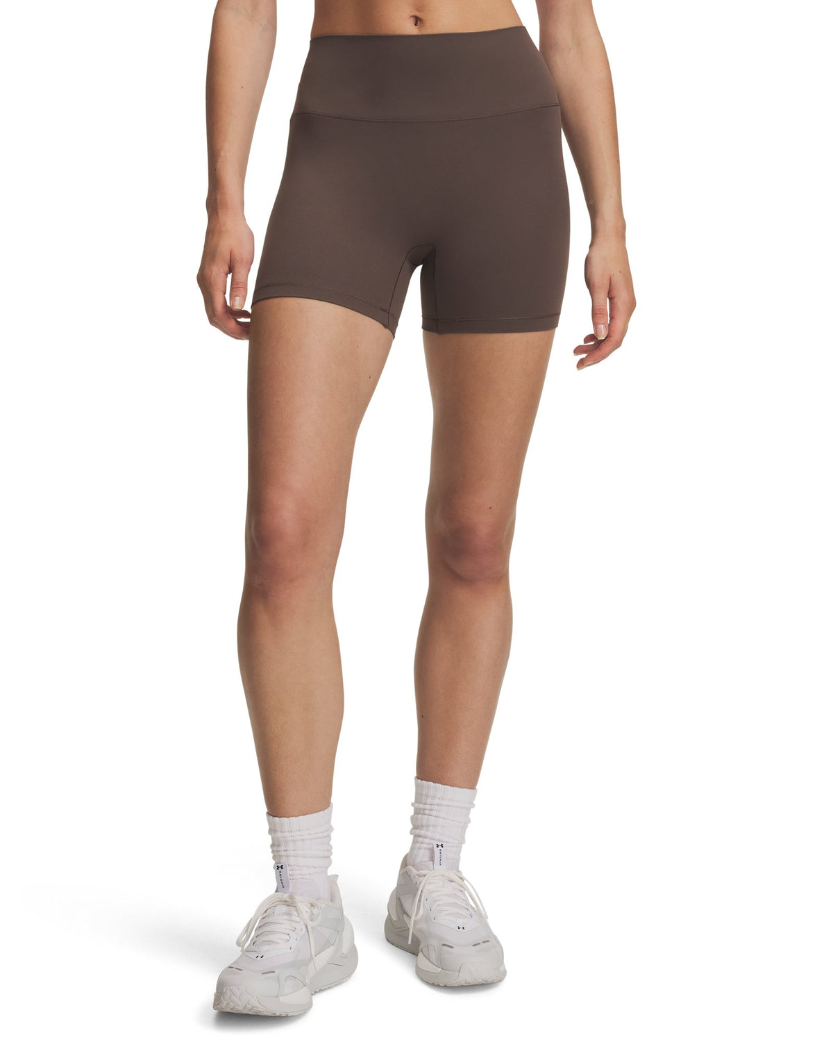 UA Meridian: Reinvented Women's Middy Shorts - Brown