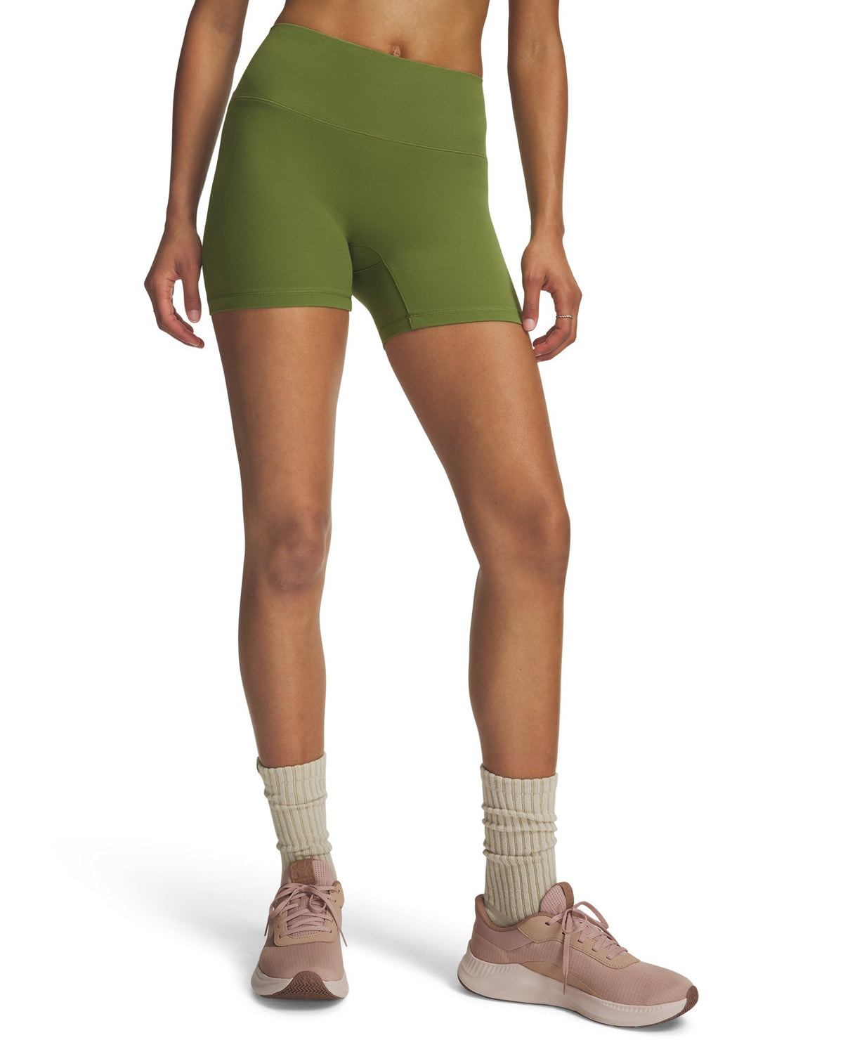 UA Meridian: Reinvented Women's Middy Shorts - Green