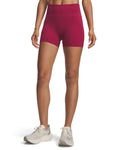 UA Meridian: Reinvented Women's Middy Shorts - Red