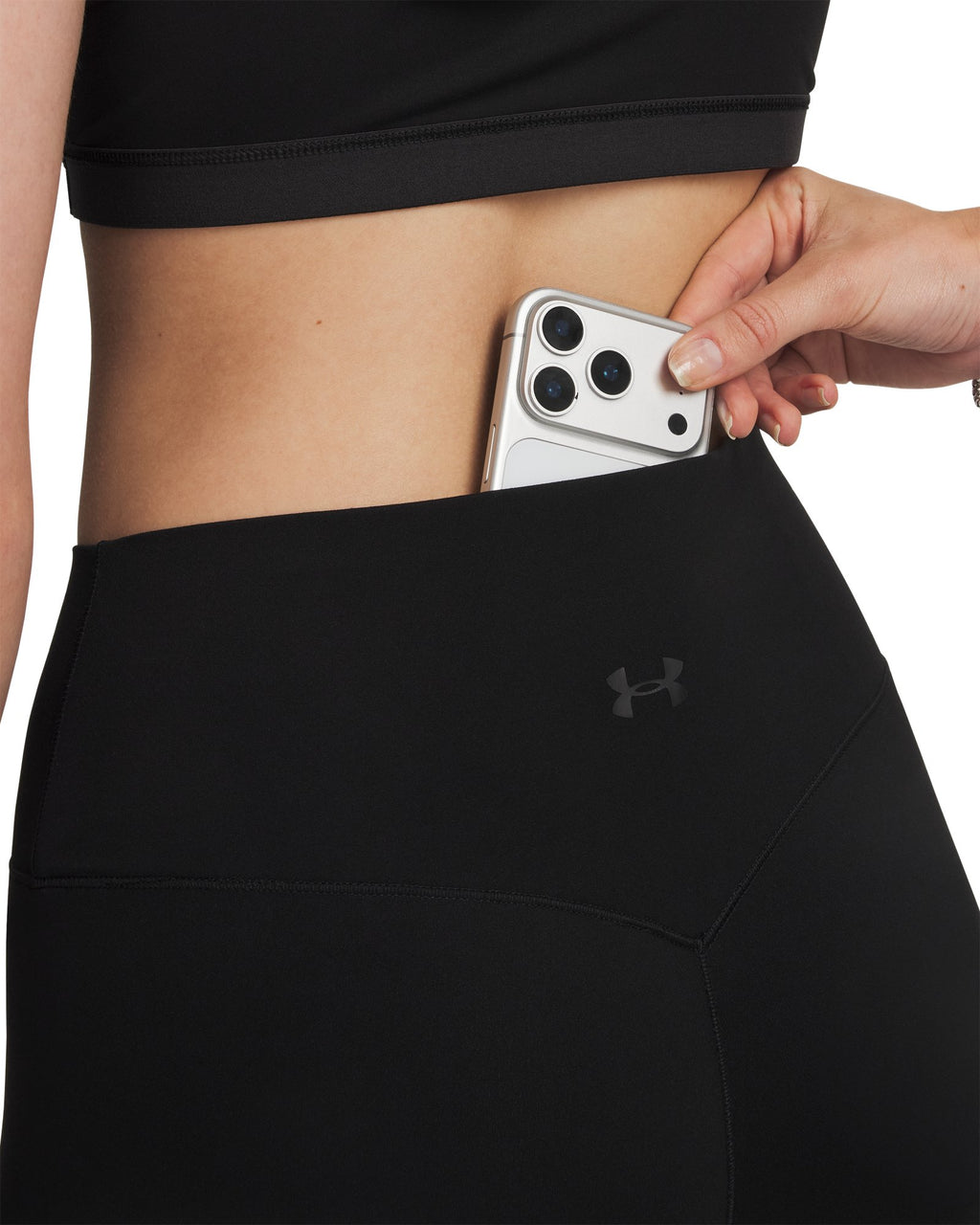 UA Meridian: Reinvented Women's Ankle Leggings - Black