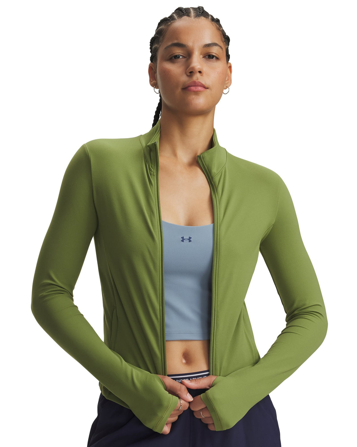 UA Meridian Women's Full Zip - Green