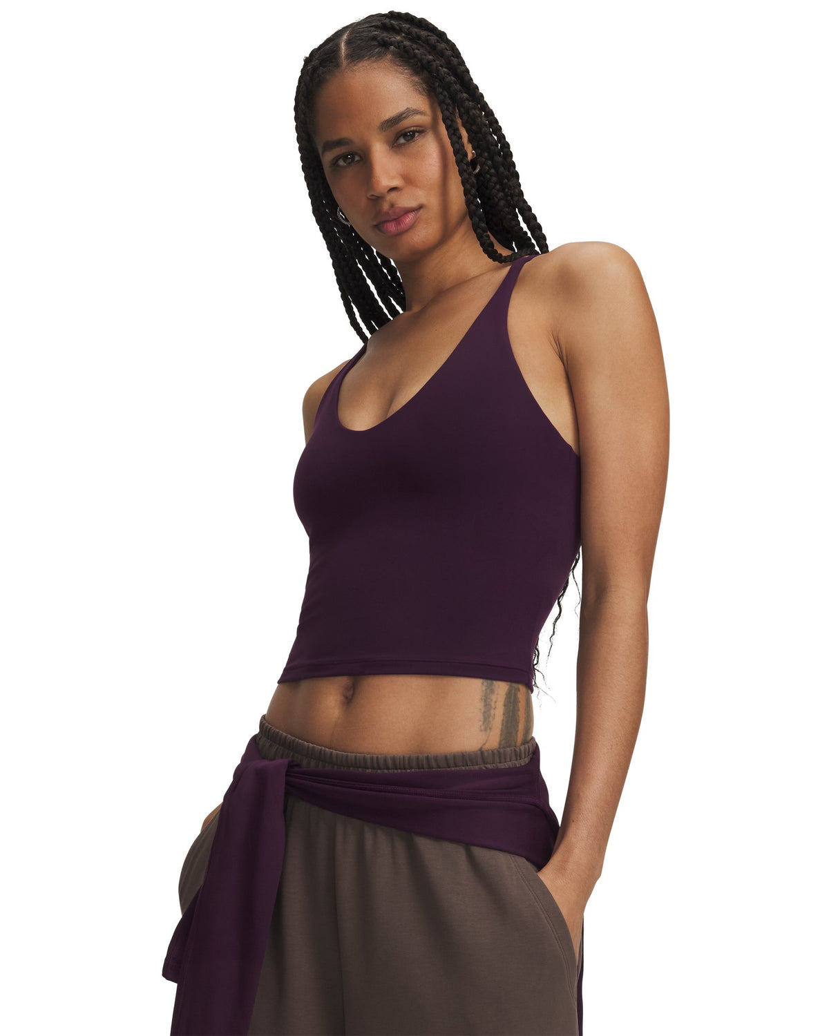 UA Meridian Support Women's Tank - Purple