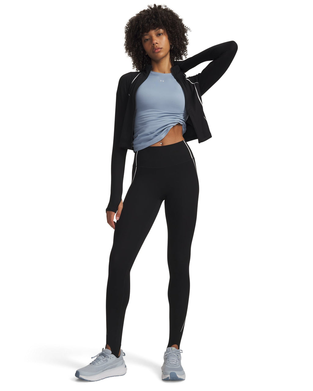 UA Meridian Contour Stirrup Women's Leggings - Black