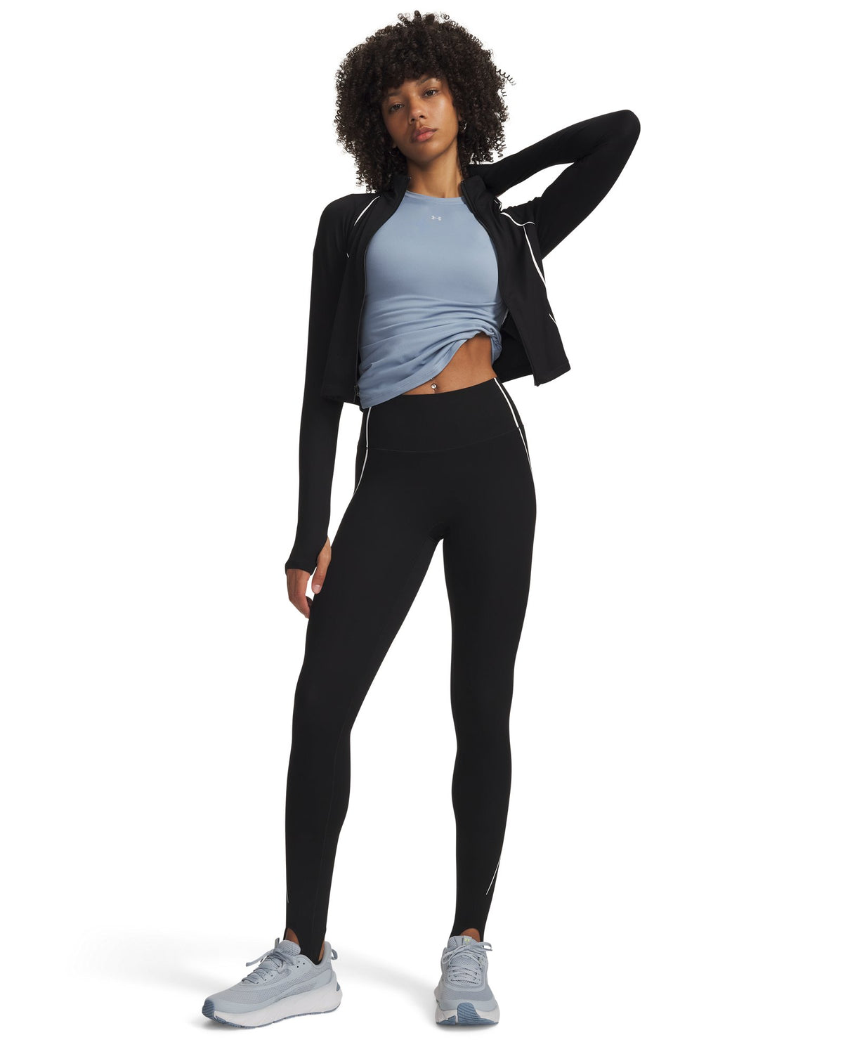 UA Meridian Contour Stirrup Women's Leggings - Black