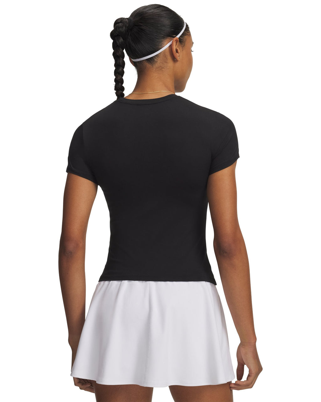 UA Motion Fitted Women's Short Sleeve - Black
