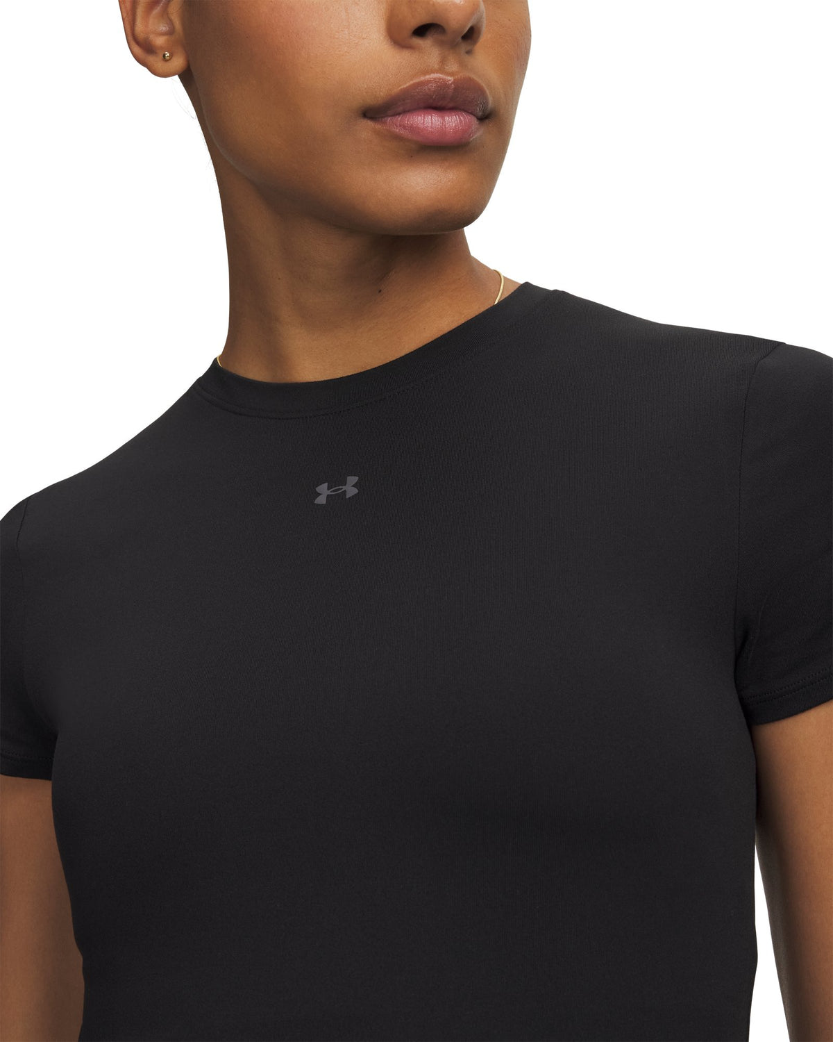 UA Motion Fitted Women's Short Sleeve - Black