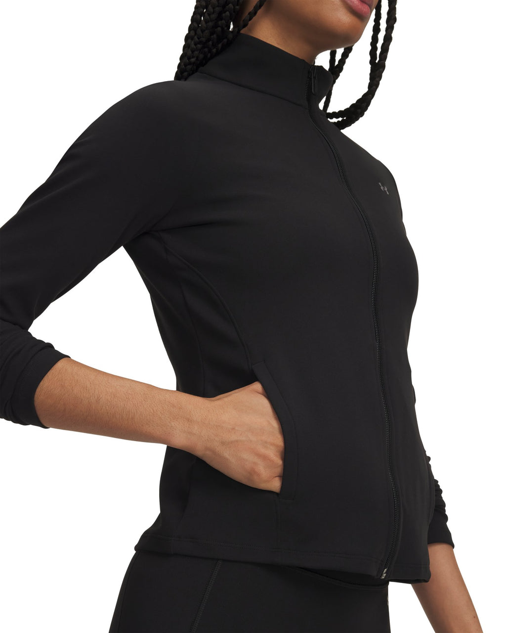UA Motion Women's Full Zip - Black