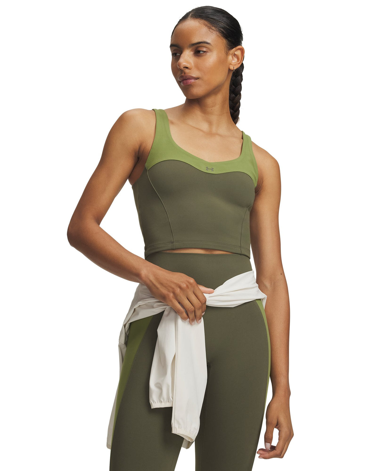 UA Motion Colorblock Women's Tank - Green