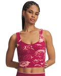 UA Motion Print Women's Tank - Red